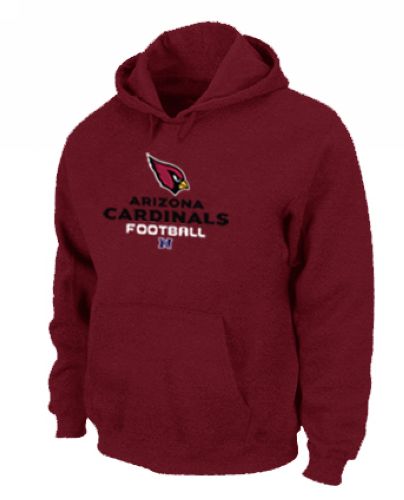 NFL Men's Nike Arizona Cardinals Font Pullover Hoodie - Red